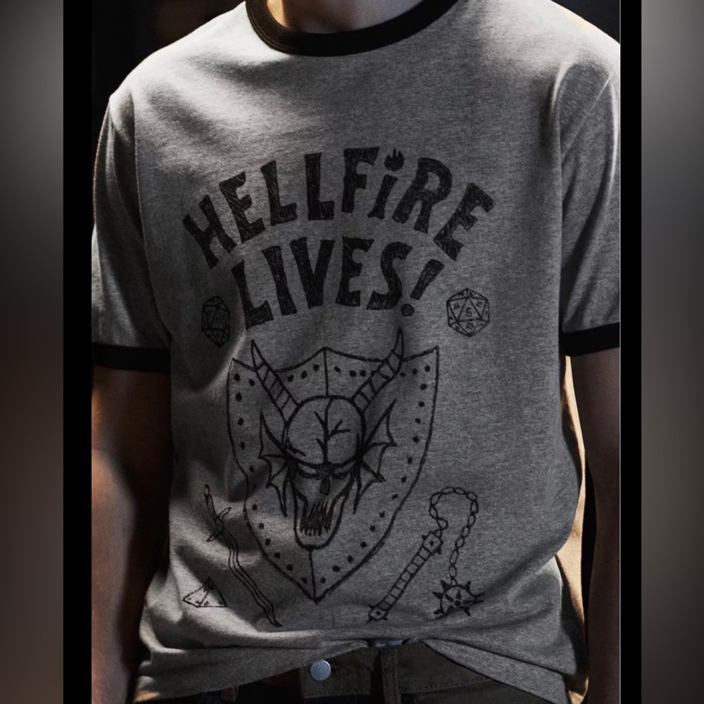 Stranger Things Hellfire Lives T-Shirt